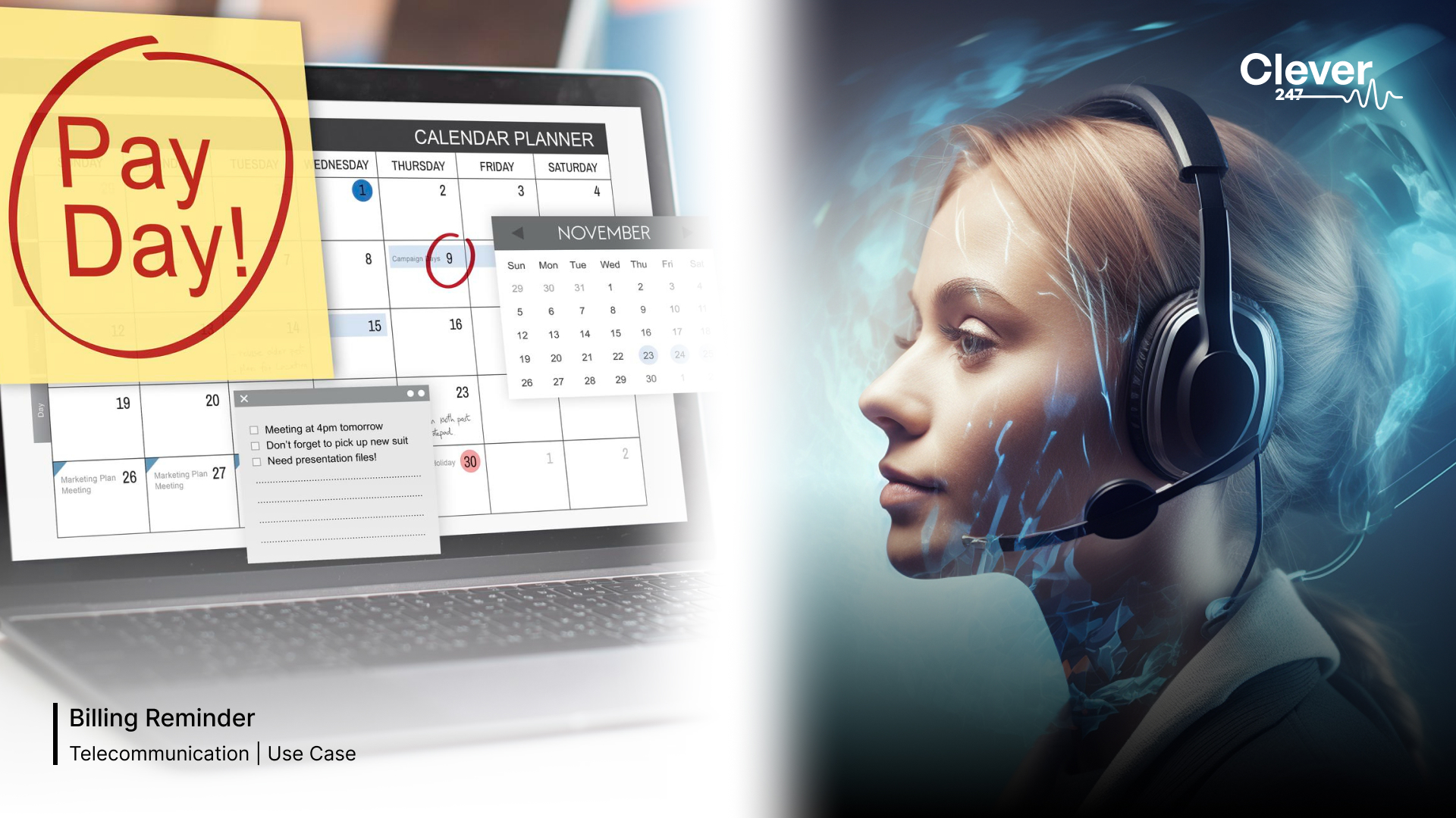 Never Miss a Due Date: Smarter Billing Reminders - Use Case | Clever24/7