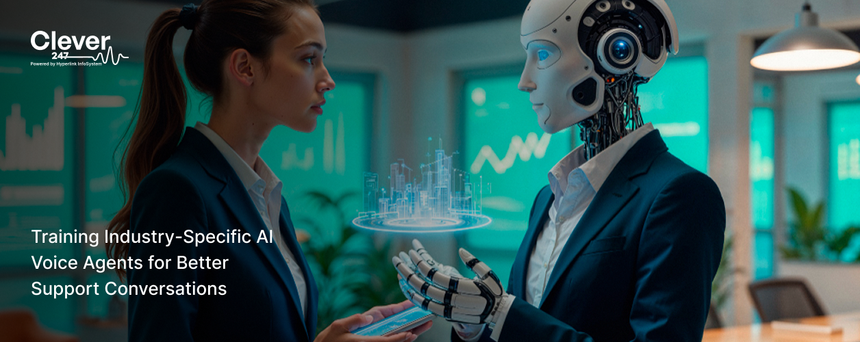 training industry-specific ai voice agents for better support conversations